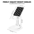 thumbnail image 2 of PAYOHTO Phone Stand for Desk Cute Mummy Halloween Circular Bottom Rotates Adjustable Foldable 360° Rotation Charging Port Anti Slip for Video Calls Work, 2 of 7