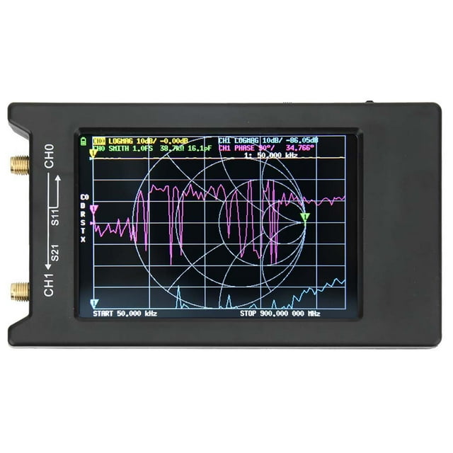 Analyzer Kit, USB Type-C 10KHz-1.5GHz Vector Analyzer, For VNA Analyzer VNA Measurement Tool Observe