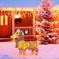 thumbnail image 5 of Livrdious Outdoor Glowing Metal Christmas Outdoor Garden Floor Decoration Christmas Movies on Clearance, 5 of 5