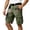 AB42 Army Green, variant on Cargo Shorts For Men July 4Th American Flag Hiking Shorts Mens Elastic Wasited Fashion 250Th Anniversary Celebration Graphic Shorts Size M White