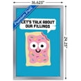 thumbnail image 3 of DaVid Olenick - Talk About It Wall Poster, 14.725" x 22.375", Framed, 3 of 5