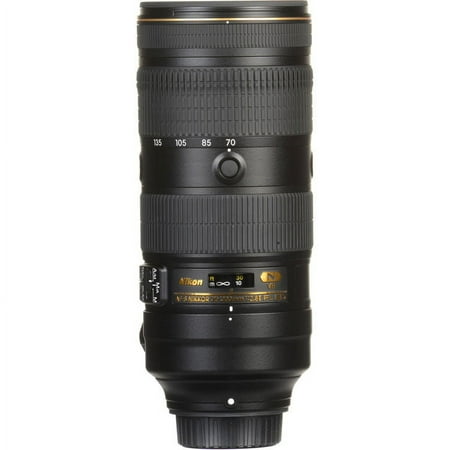 Nikon - AF-S NIKKOR 70-200mm f/2.8E FL ED VR Telephoto Zoom Lens for DSLR Cameras - Black