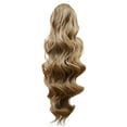 thumbnail image 2 of JINCBY Skin Care,24in Ponytail Extension Claw Long Curly Wavy Tail Natural Soft Clip In Hair Extension Synthetic Hairpiece For Women,Gift for Women, 2 of 2
