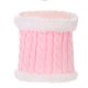 thumbnail image 5 of Guardurnaity Bufanda Bebé Invierno Cálido Kit Gorro de punto Productos delicados para niños Elástico Clima frío Espesar Pompón lindo bufanda rosa brillante 2Conjunto, 5 of 6