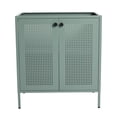thumbnail image 6 of 30-Inch Freestanding Bathroom Vanity with Double Doors & Soft-Close Hinges, Modern Storage Cabinet Without Sink, Water-Resistant Design for Small Spaces & Adjustable Shelving, 6 of 9