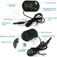thumbnail image 2 of LCD Digital Aquarium Thermometer Fish Tank Water Terrarium Temperature, 2 of 7