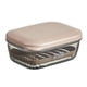 thumbnail image 1 of Jabonera de viaje Kdkad, contenedor de jabón a prueba de fugas con tapa, jabón portátil en barra para viajes, jaboneras transparentes para baño, ducha, gimnasio, escuela, camping, 1 of 6