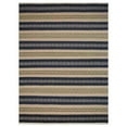 thumbnail image 3 of Rugsotic Carpets Eco-Friendly Woven Hand Woven Kilim Flat Weave Aqua Cream Contemporary Area Rug, 10'x13' Rectangle, Antimicrobial, 3 of 5