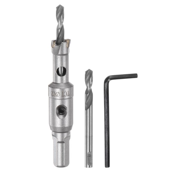 Metal Hole Saw  Carbide Cutter 12mm / 0.47" Dia for Stainless Steel and Metal