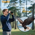 thumbnail image 5 of Axidou 10x42 Binoculars for Adults, Waterproof Outdoor Optics with BAK4 Prism and Low Light Vision, Lightweight Binoculars for Bird Watching, Hunting, Hiking, Travel and Cruises, 5 of 6
