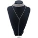 thumbnail image 3 of Collares ZHAOCHENG de diamantes de imitación con purpurina moda cadena larga, 3 of 5