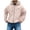 Khaki*, variant on RUTAYY Men's Zip Up Hoodie Long Sleeve Front Pocket Cursive Letter Graphic Jacket Sweatshirt Light Pink
