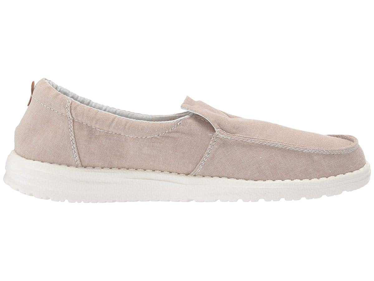 beige hey dudes womens