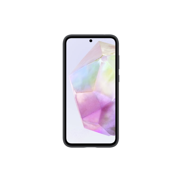 Samsung Silicone Slim Cell Phone Case for Samsung Galaxy A35 5G, Black Samsung Silicone Slim Cell Phone Case for Samsung Galaxy A35 5G, Black