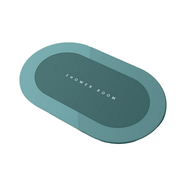 Alfombras de baño, alfombras para sala de estar, alfombra de área, alfombra de baño de diatomeas, alfombra de baño súper absorbente con respaldo de goma seca, antideslizante, lavable, alfombra de baño