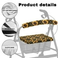 thumbnail image 5 of HELLHERO Sunflower Seat and Backrest Covers Seat Back Cover and Removable for Outdoor and Outdoor Park, 5 of 7