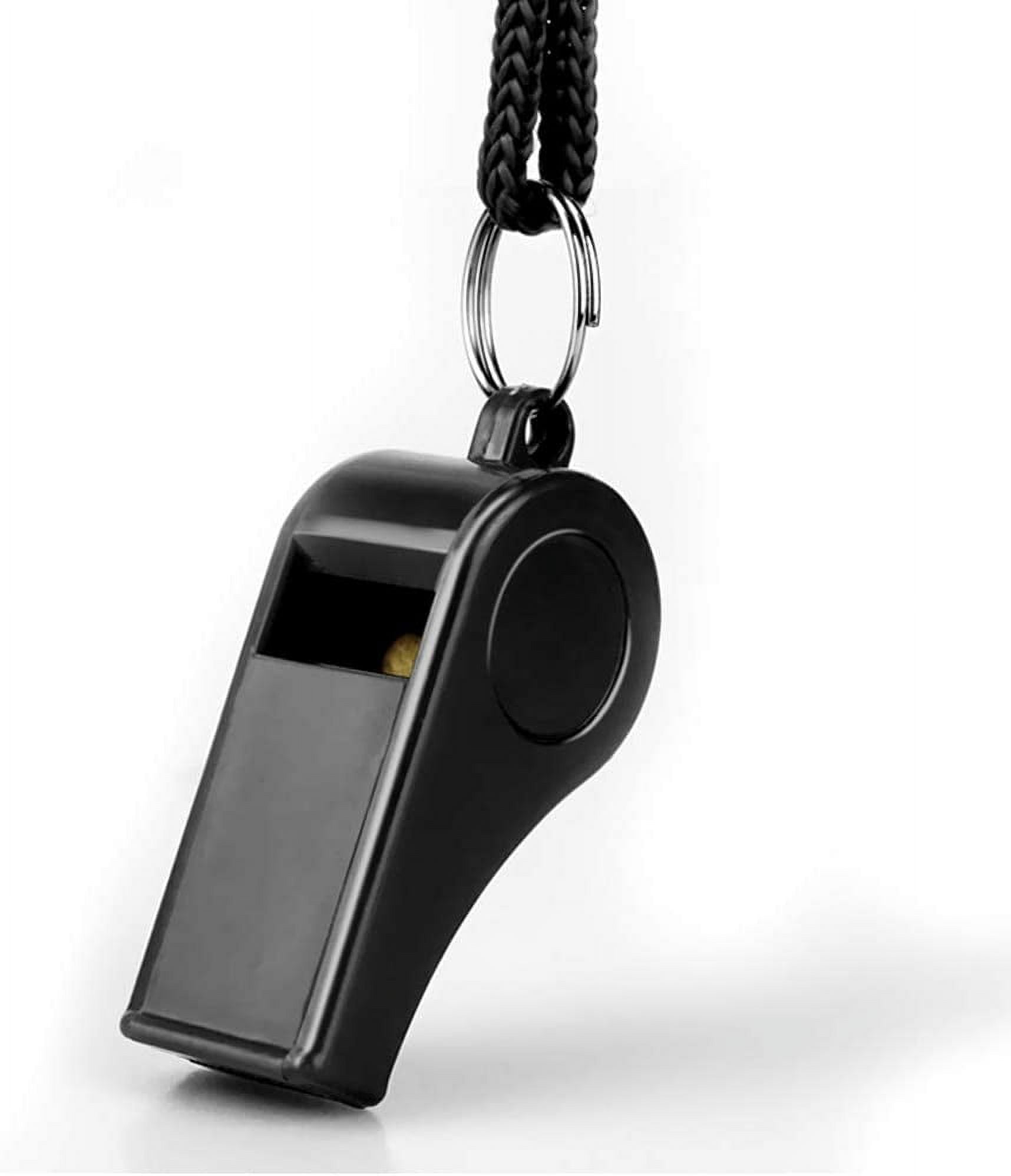 Whistle, Outdoor Sports Whistles with Lanyard, Very Loud Sound Whistles Bulk Perfect for Referees, Coaches, Emergencies