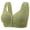 Vert, variante sur Fuwddey Soutiens-gorge à Fermeture avant pour Femmes, Brassière Post-Chirurgie Sans Armature, Confort, Sans Fil, Fermeture à Pression, Soutien-Gorge de Tous les Jours, Soutiens-Gorge à Boutons avant, Coton, Sommeil, Corset à Boucle avant