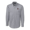 thumbnail image 2 of Men's Cutter & Buck Charcoal Alabama Crimson Tide Easy Care Stretch Gingham Big & Tall Long Sleeve Button-Down Shirt, 2 of 3