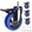 3/8"-16x1", variant on 4 Inch Stem Caster Wheels Heavy Duty with Dual Locking 2200Lbs, Threaded Stem Casters 3/8" -16 x 1, Swivel Industrial Casters Set of 4, Wheels for Cart and Furniture