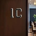 thumbnail image 5 of Hearthoom Solar Lighted House Numbers for Outside,For Signs, Door, Cars, Trucks, Home, Business, Address Number Light up Waterproof Led Address Signs for Houses, House Numbers Light Black 13, 5 of 6
