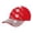 Red, variant on VLOOCKLW Studded Rhinestone Baseball Cap Crystals Adjustable Ponytail Mesh Baseball Cap Shiny Bling Casual Sports Cap Breathable Sun Hat