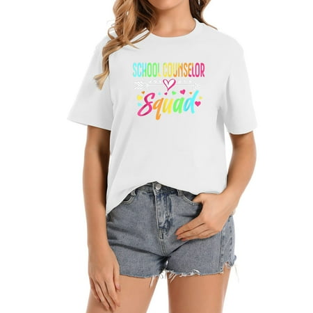 Funny School Counselor Squad Welcome Back To School Gift T-Shirt