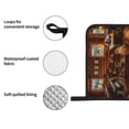 thumbnail image 4 of Honeii Log Cabin Inside Pattern Oven Mitts and Pot Holders, Silicone Oven Gloves,500 F Heat Resistant Oven Mitts Sets, 4PCS, 4 of 6