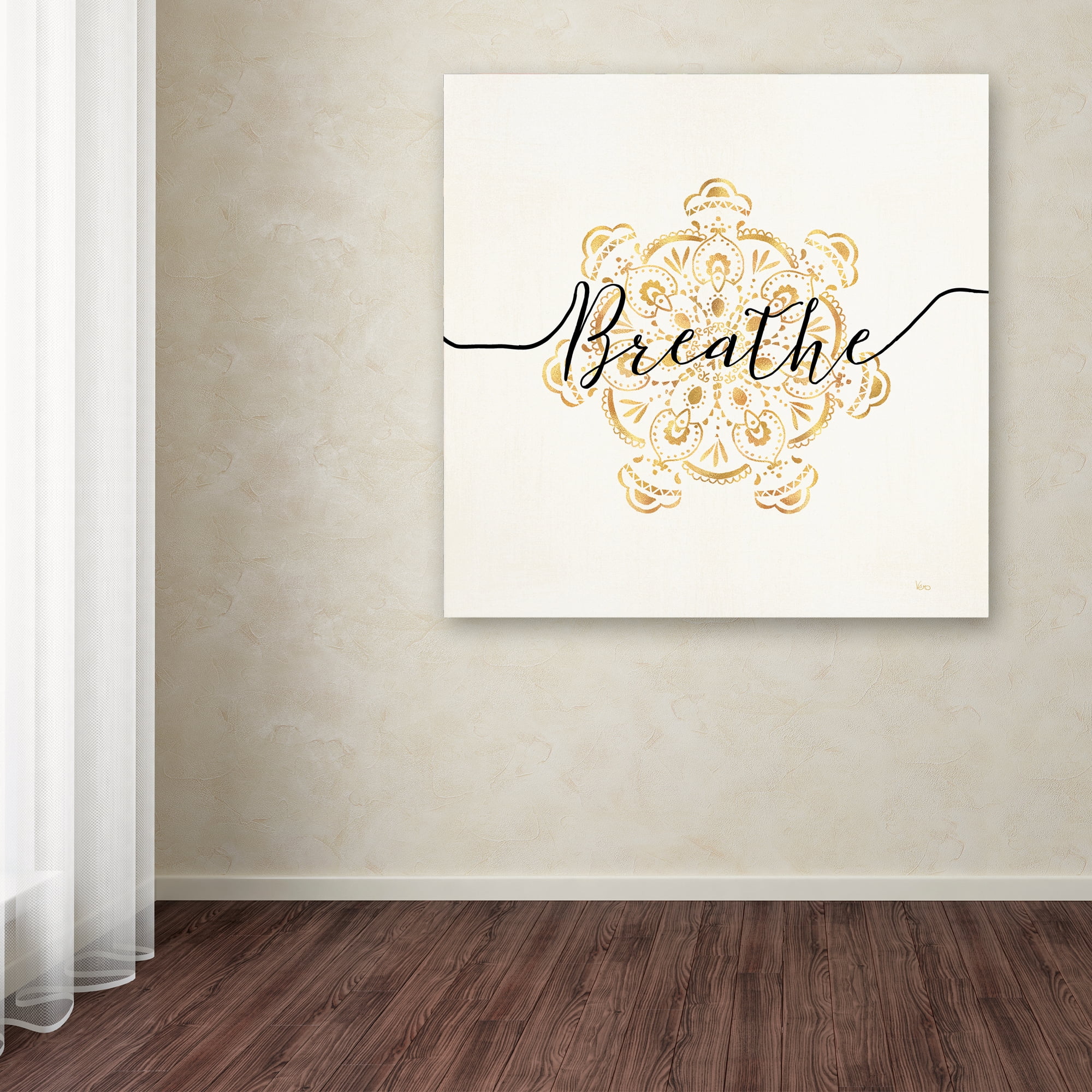 Trademark Fine Art 'Namaste II' Canvas Art by Veronique Charron