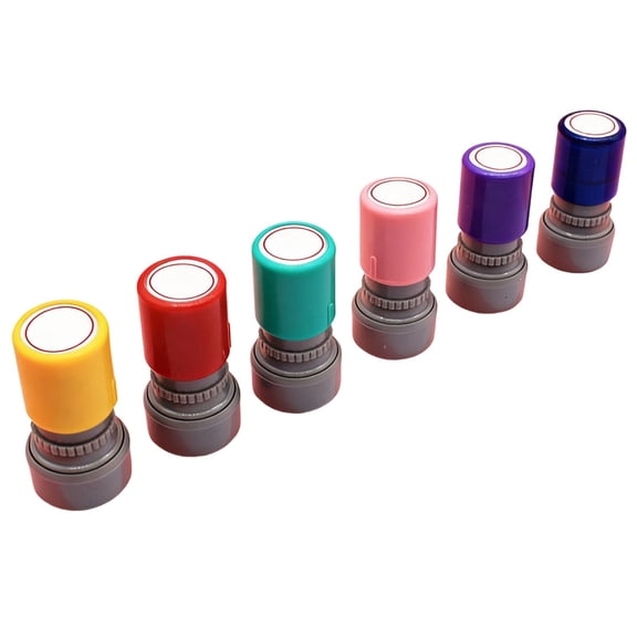 Self Inking Rubber Stamp Reusable for DIY Scrapbooking Journaling Cards Craft 1ml
