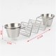 thumbnail image 5 of Soporte de taco de Acero Inoxidable 2 Piezas Sunnimix, 5 of 6