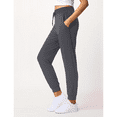 thumbnail image 4 of MLDRA 3 Pack Joggers Sweatpants for Women Ultra-Soft Lightweight for Lounge Athletic Yoga Running Workout Pants with Pockets, 4 of 7