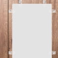thumbnail image 1 of WASHWEPE 100Pcs Clear Mirror Clips for Mirror Holder Clips Secure Mirrors Home Decoration Plastic, 1 of 8