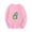 Pink, variant on Odeerbi Kids Boys Girls Long Sleeve Cotton Shirt Fall Winter Dinosaur Base Layer Undershirt Fashion Casual Round Neck Printing Tops Blue