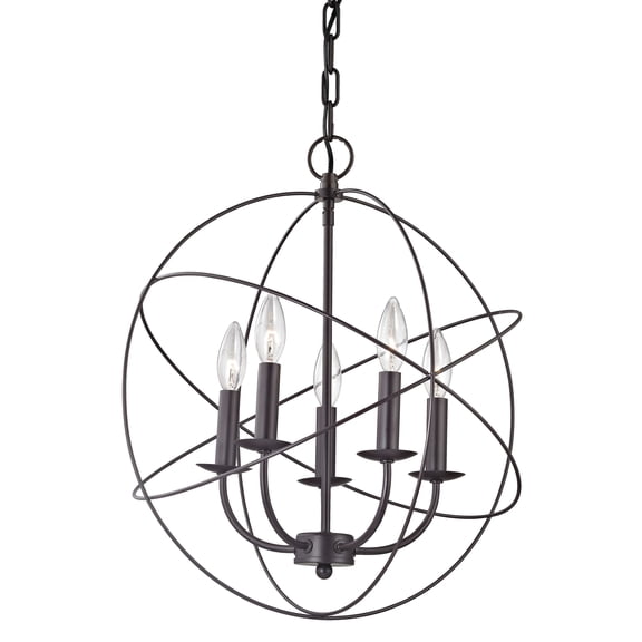 Elk Home Williamsport 5-Light Oil Rubbed Bronze Transitional Chandelier