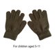 thumbnail image 5 of Sonducket 1 par de guantes para niños Exquisitos guantes para mantener el calor para niños Práctico accesorio de ropa simple con color sólido para ropa guantes y mitones Ejercito verde Sonducket AP009501-13B, 5 of 6