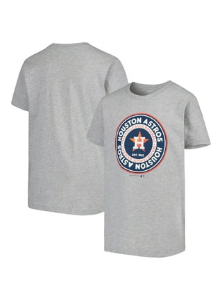 Houston Astros Youth Distressed Logo T-Shirt - Navy Blue