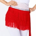 thumbnail image 3 of QHFBli Womens Belly Dance Scarf Tribal Triangle Tassel Scarves Skirt Belly Dance, 3 of 4
