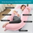 thumbnail image 2 of Almohada Corporal en Forma de U para Embarazo Sasttie 152x76 cm, 2 of 7