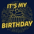 thumbnail image 2 of Boy's Mickey & Friends Birthday Cupcake  Graphic Tee Navy Blue Large, 2 of 4