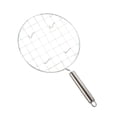thumbnail image 2 of Colaxi Grille de Rôtissoire en Fil d'Acier Inoxydable Antirouille Facile à Nettoyer Portable Antiadhésif pour Vapeur pour Fête Intérieure Extérieure Poignée en Acier, 2 of 8