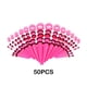 thumbnail image 3 of Vogacara Conjunto de joyería Piercing elegante de 50 piezas para estirar la oreja Kit de estiramiento de oreja versátil y elegante cuidado de los oídos Rosa, 3 of 6