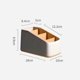 thumbnail image 5 of 4 Compartments Remote Control Storage Box, Remote Control Stand for Storage, 5 of 5