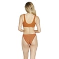 thumbnail image 2 of Volcom Women's So Current Scoop Crop Bikini Top Burnt Sienna, 2 of 4