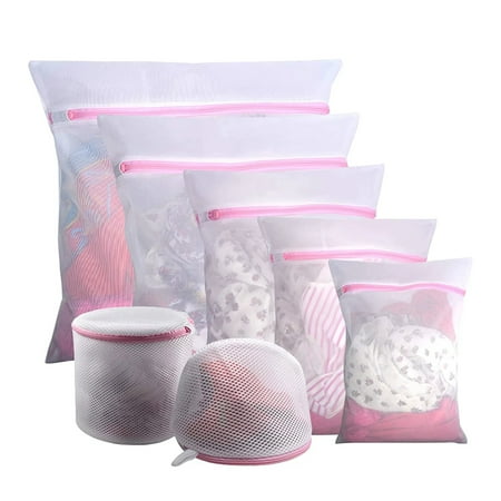 

7pcs/set For Delicates ion Mesh Laundry Bag Washing Machine With Zipper