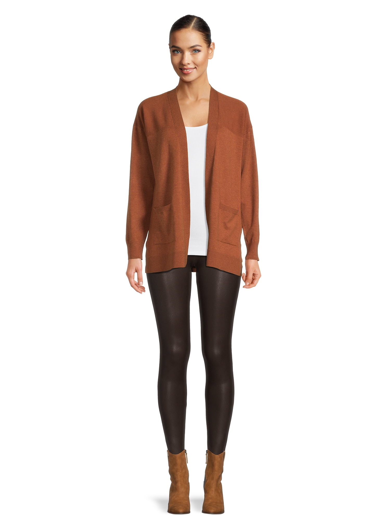 1. Leather Leggings In Caramel x A Little Bit Of this Sweater Top in Tan.  2. Leather Leggings in Brown x A Little Bit Of this Sweater To