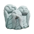 thumbnail image 3 of Estatua de Buda para paisajismo, artesanía de resina, decoración multifunción para acuario, adorno para pecera para escritorio, patio, balcón, jardín , A A BLESIY Estatua de Buda, 3 of 8