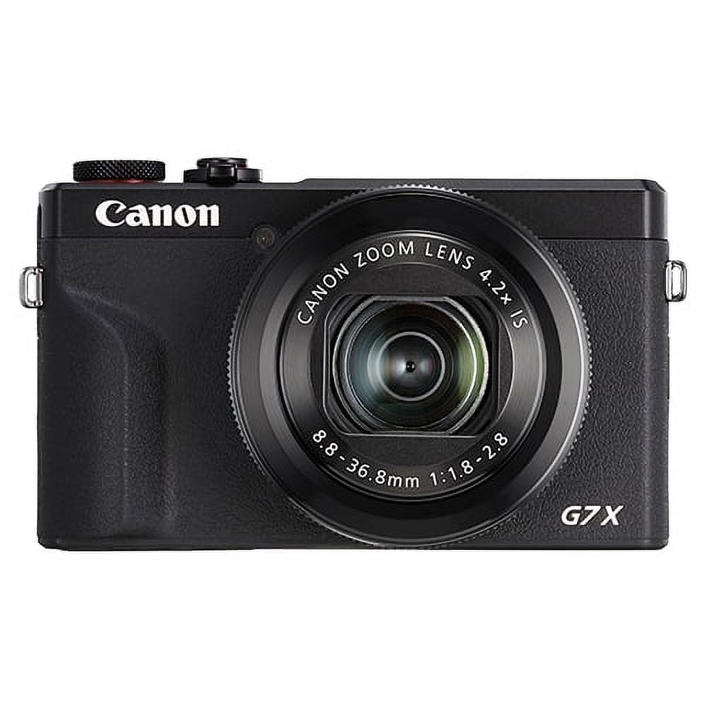 Canon PowerShot G7 x Mark III 20.2MP 4K Digital Camera 4.2x Optical Zoom Black - International version