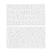 VerPetridure DIY Epoxy Resin Digital Letter Mold Decoration Silicone Molds Crafts Accessorie