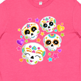 thumbnail image 4 of Inktastic Decorative Skull Party for Day of the Dead Youth T-Shirt, 4 of 5